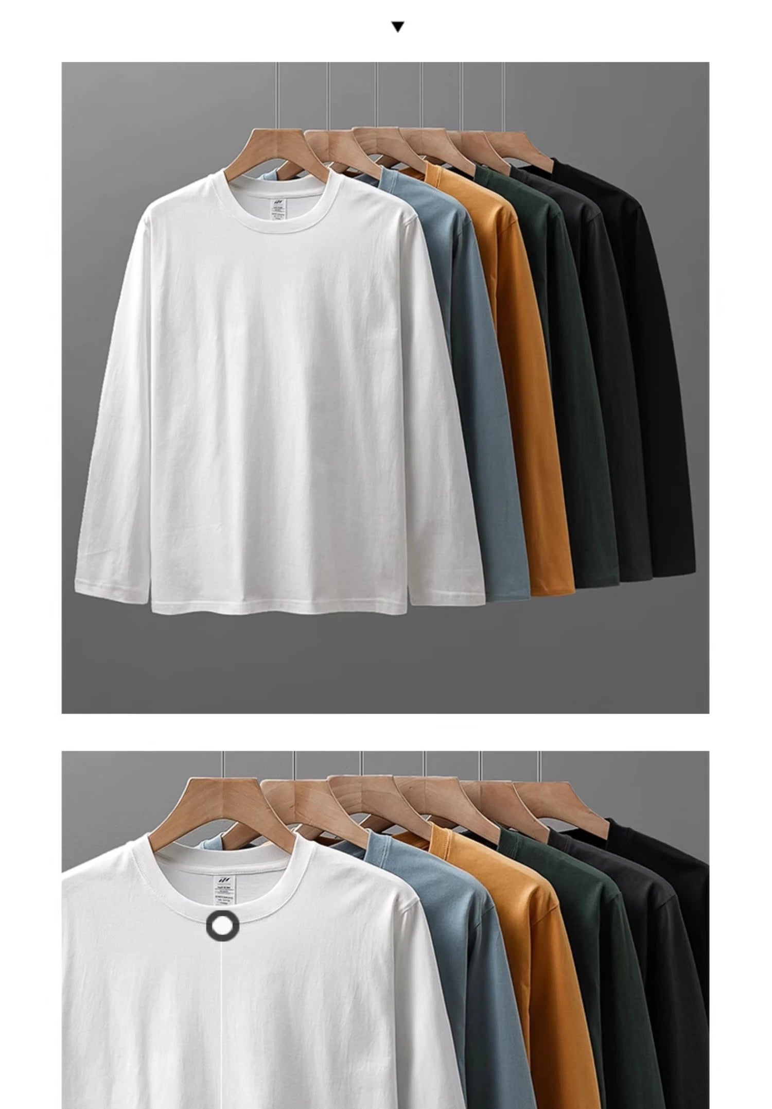 Long-Sleeve Cotton Tee