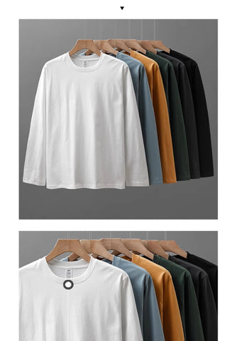 Long-Sleeve Cotton Tee