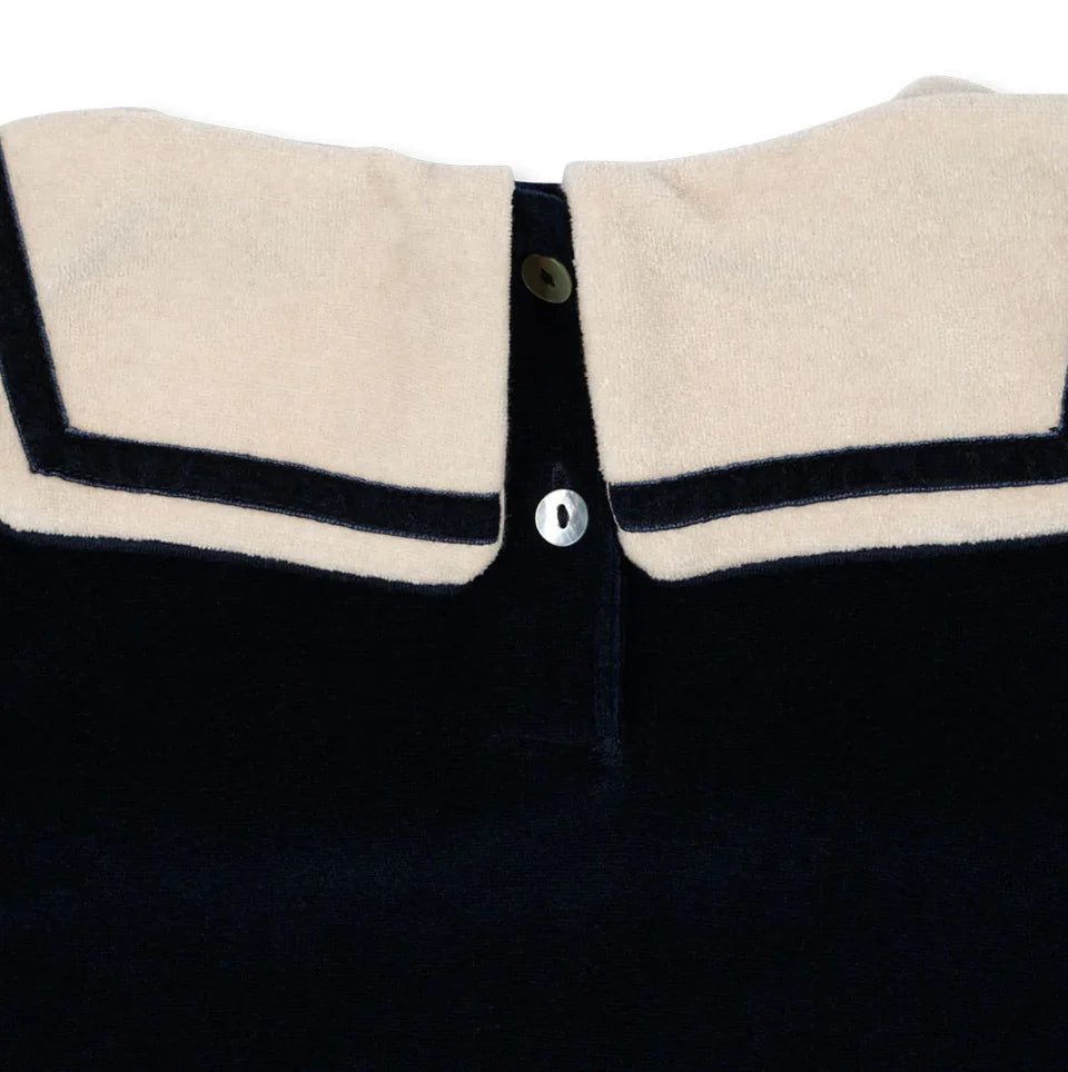 Girls' Velvet Holiday Party Dress