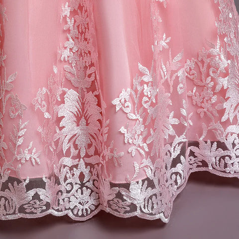 Floral Gown with Bow