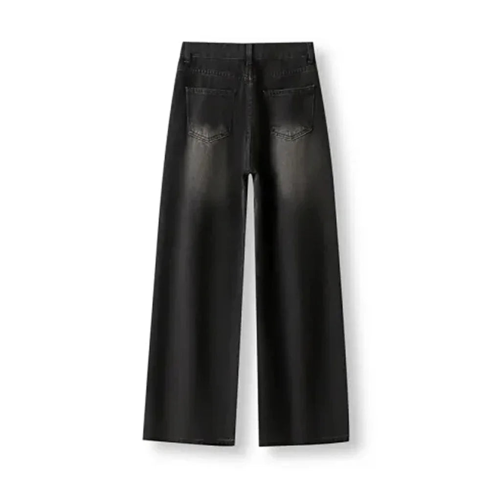 High-Rise Wide-Leg Jeans