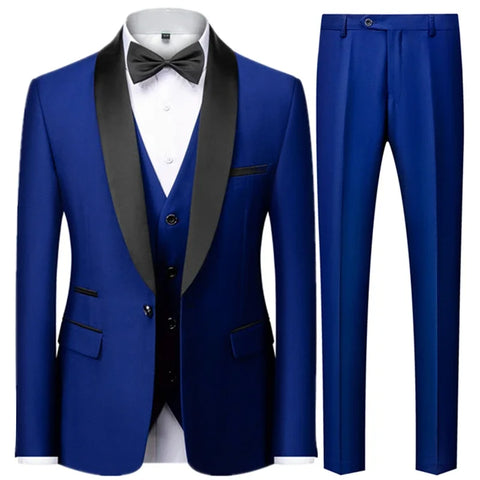 Shawl-Lapel Tuxedo Set