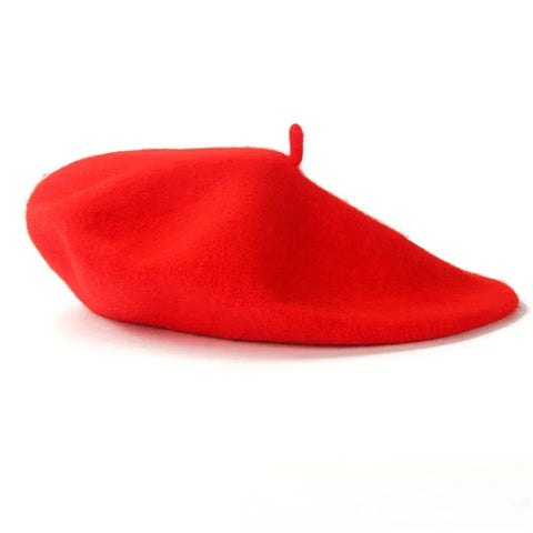 Wool-Blend French Beret