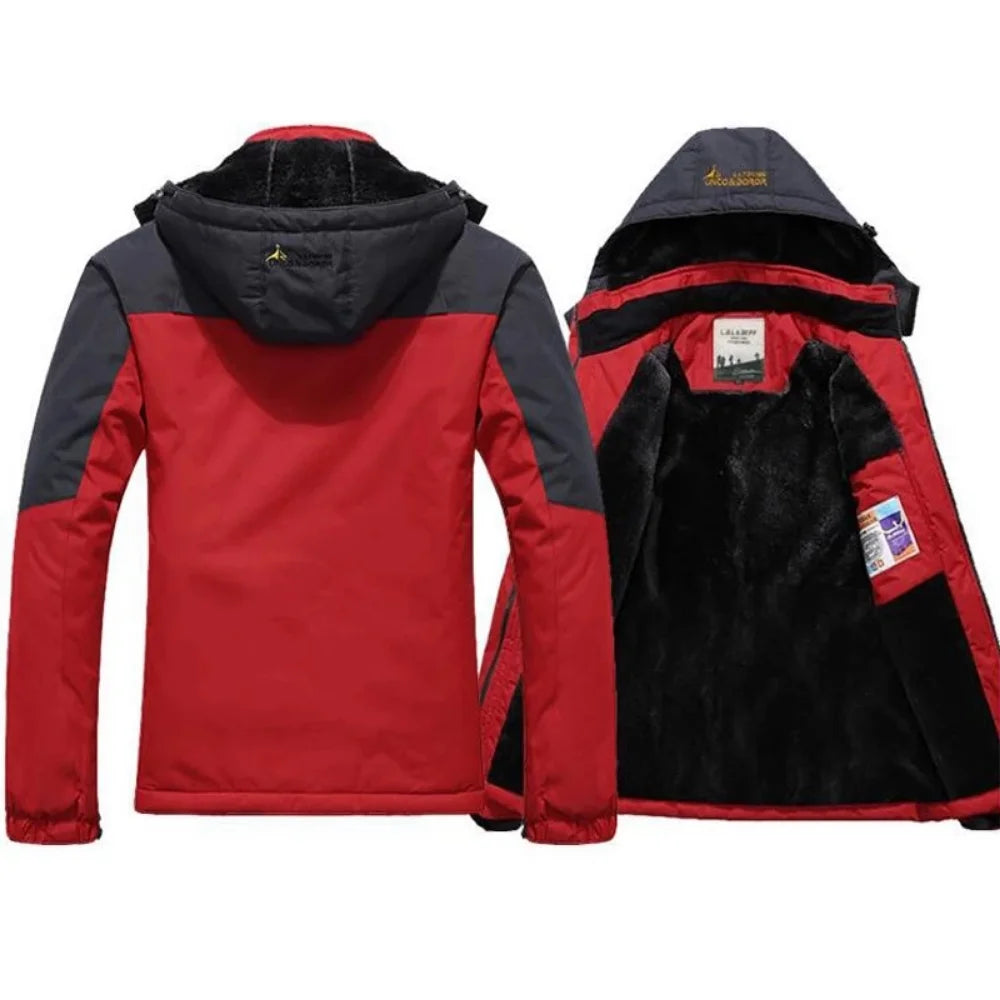 Fleece-Lined Hooded Parka