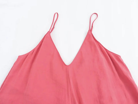 Black Slip Long Dresses