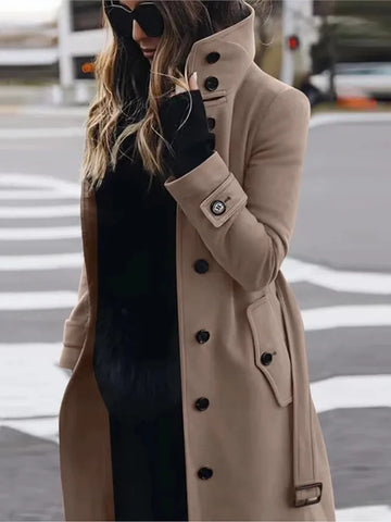 Long Tailored Coat