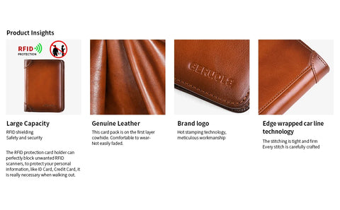 Slim Leather Wallet