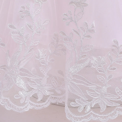 White Lace First Communion Dress