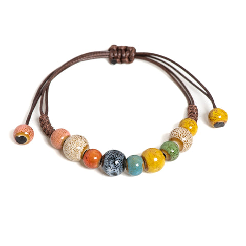 Colorful Handmade Ceramic Bracelet