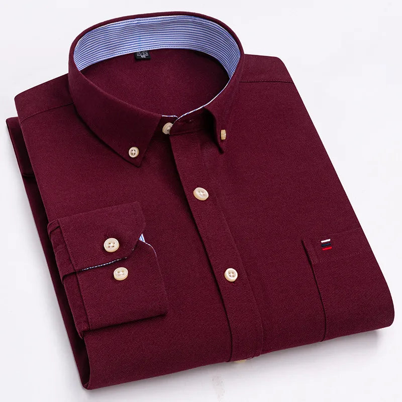 Cotton Oxford Shirt