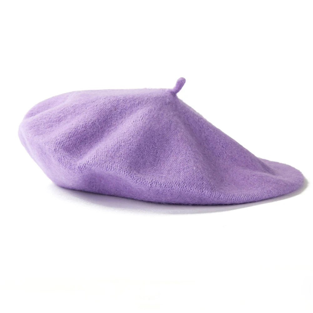 Wool-Blend French Beret