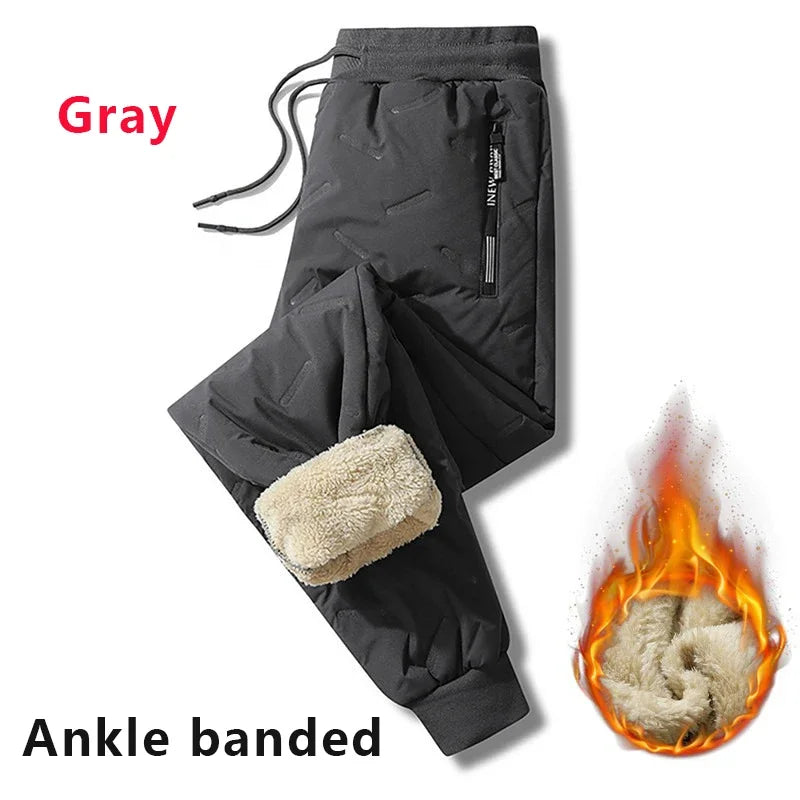 Sherpa-Lined Sweatpants