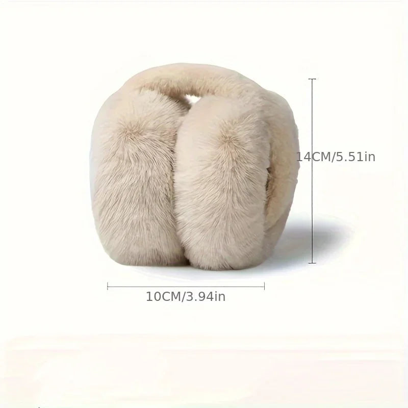 Foldable Faux Fur Earmuffs
