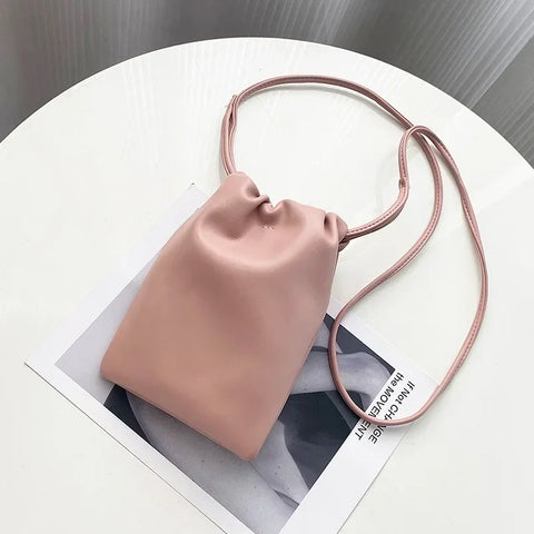 Mini Bucket Crossbody Bag