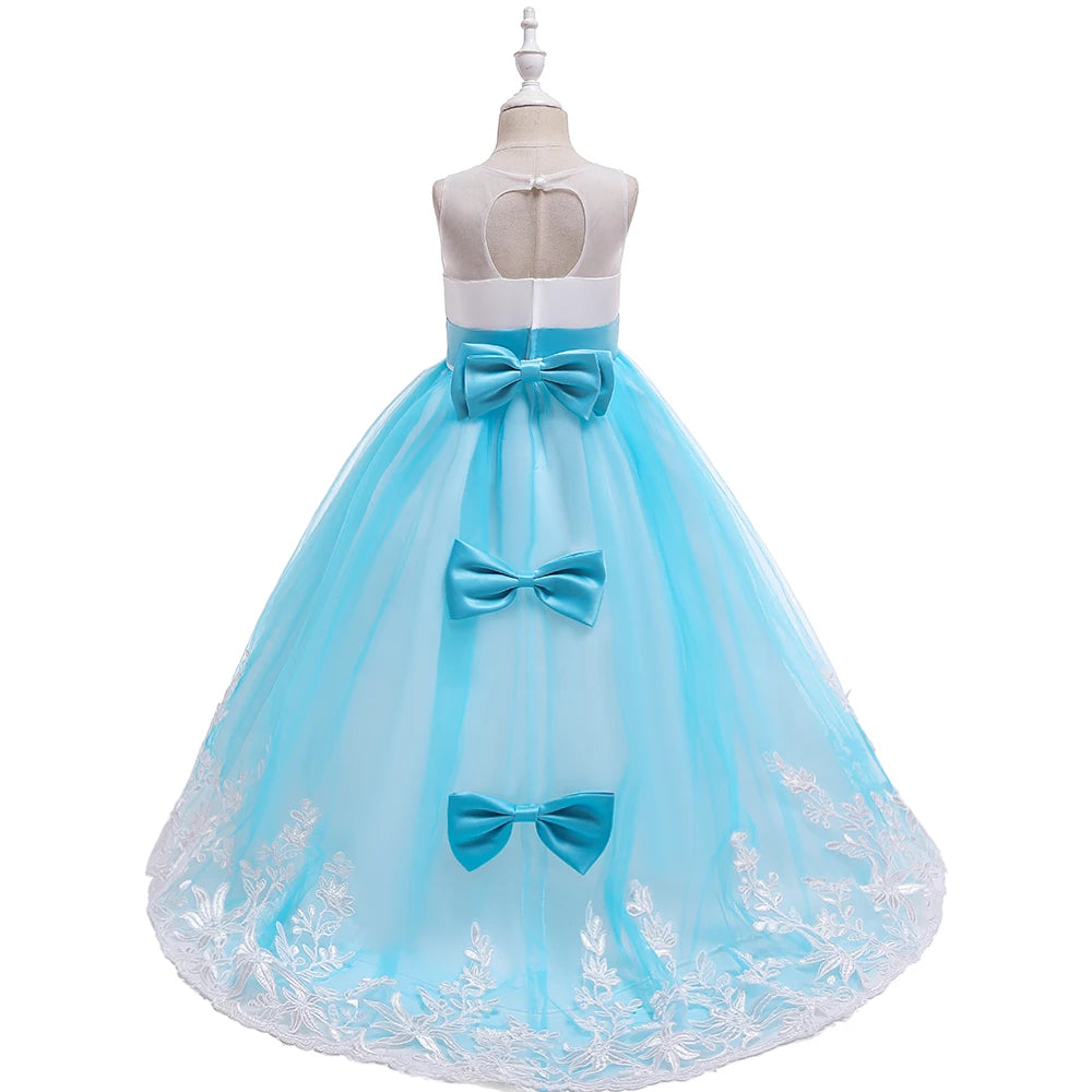 White Lace First Communion Dress