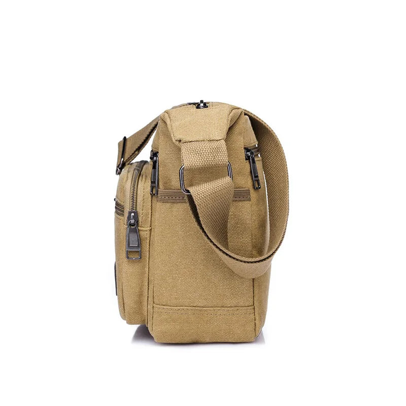 Canvas Messenger Bag