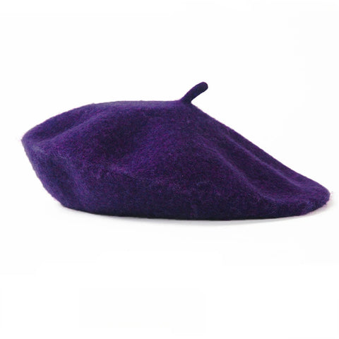 Wool-Blend French Beret