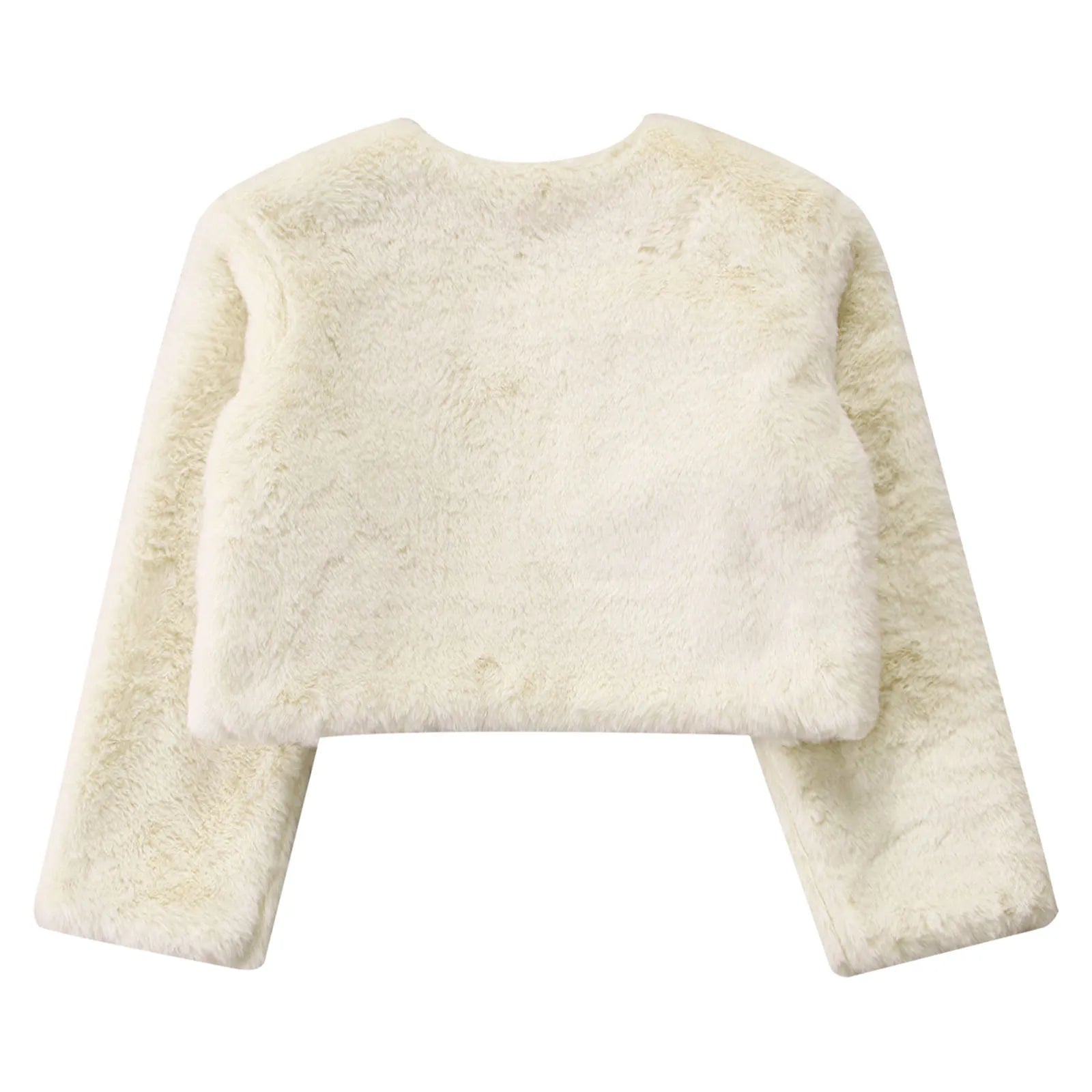 Girls' Faux-Fur Bolero Shrug