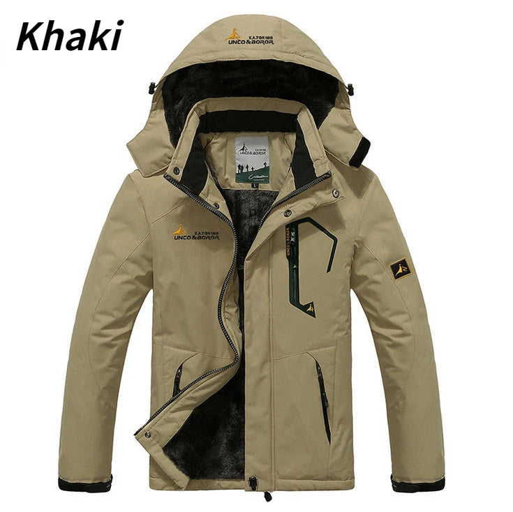 Fleece-Lined Hooded Parka
