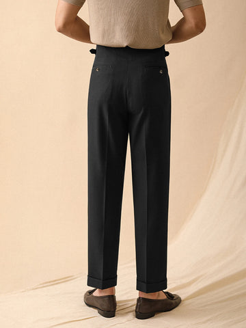 Relaxed Pleated Trousers