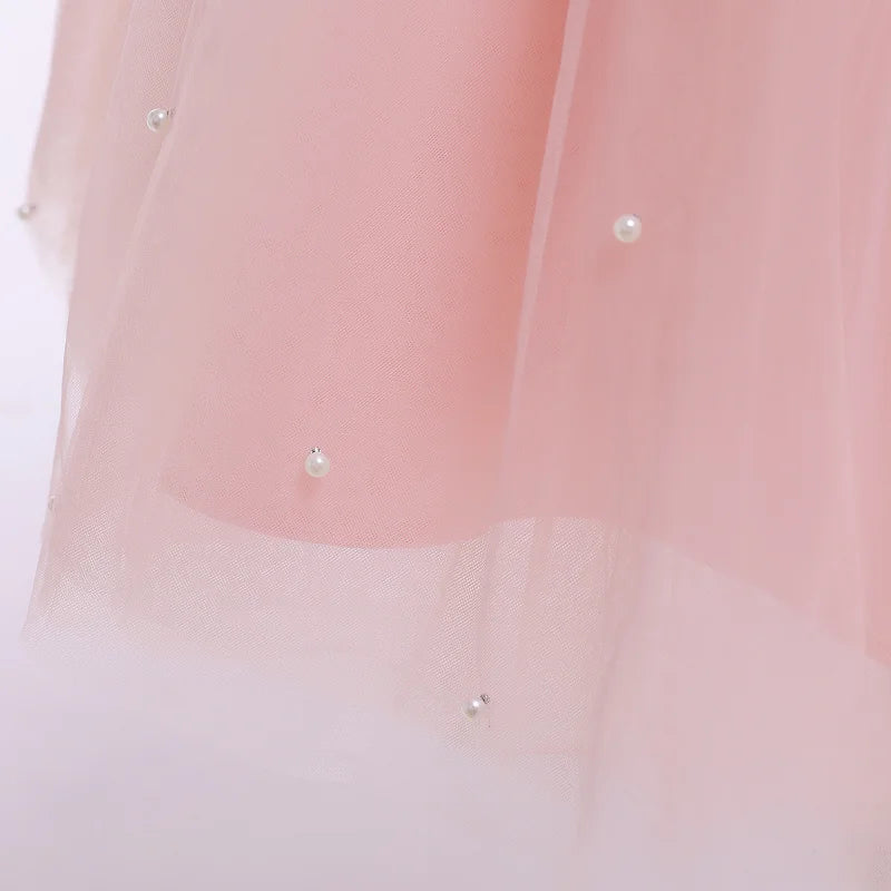 Tulle Party Dress with Big Back Bow