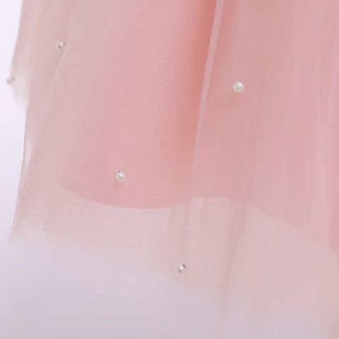 Tulle Party Dress with Big Back Bow