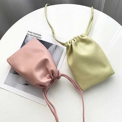 Mini Bucket Crossbody Bag