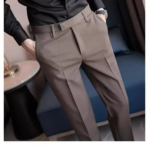 English Gentleman's Coffee Color Business Suit Pants