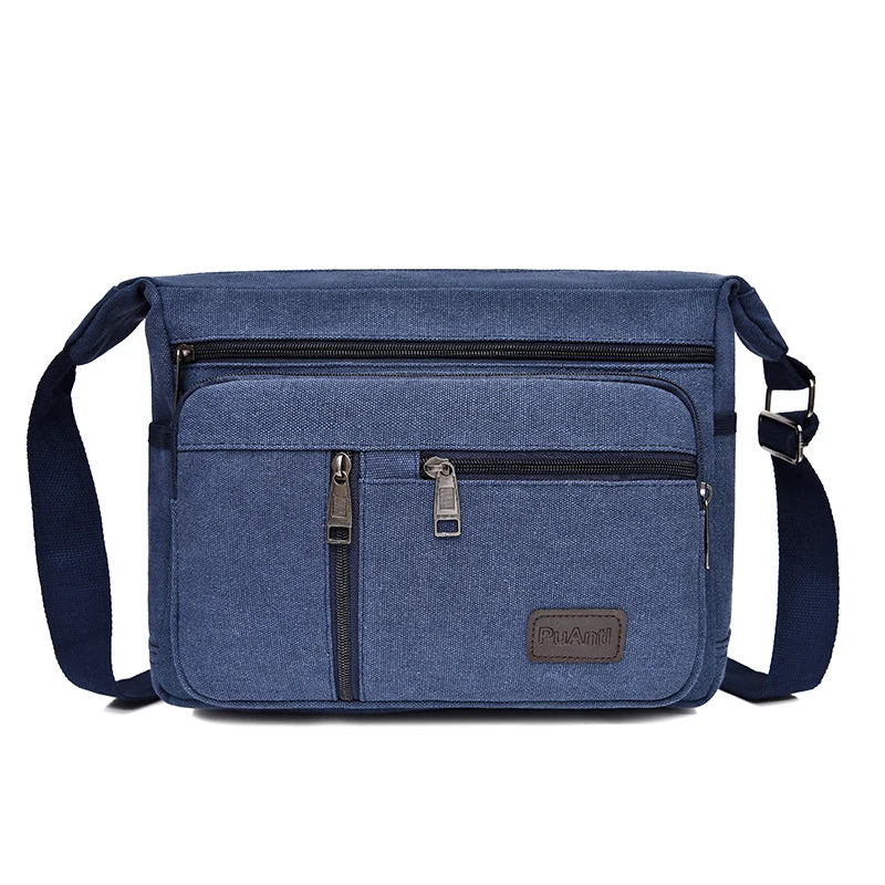 Canvas Messenger Bag