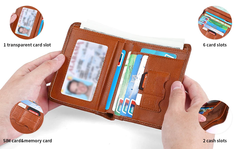 Slim Leather Wallet