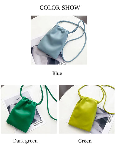 Mini Bucket Crossbody Bag