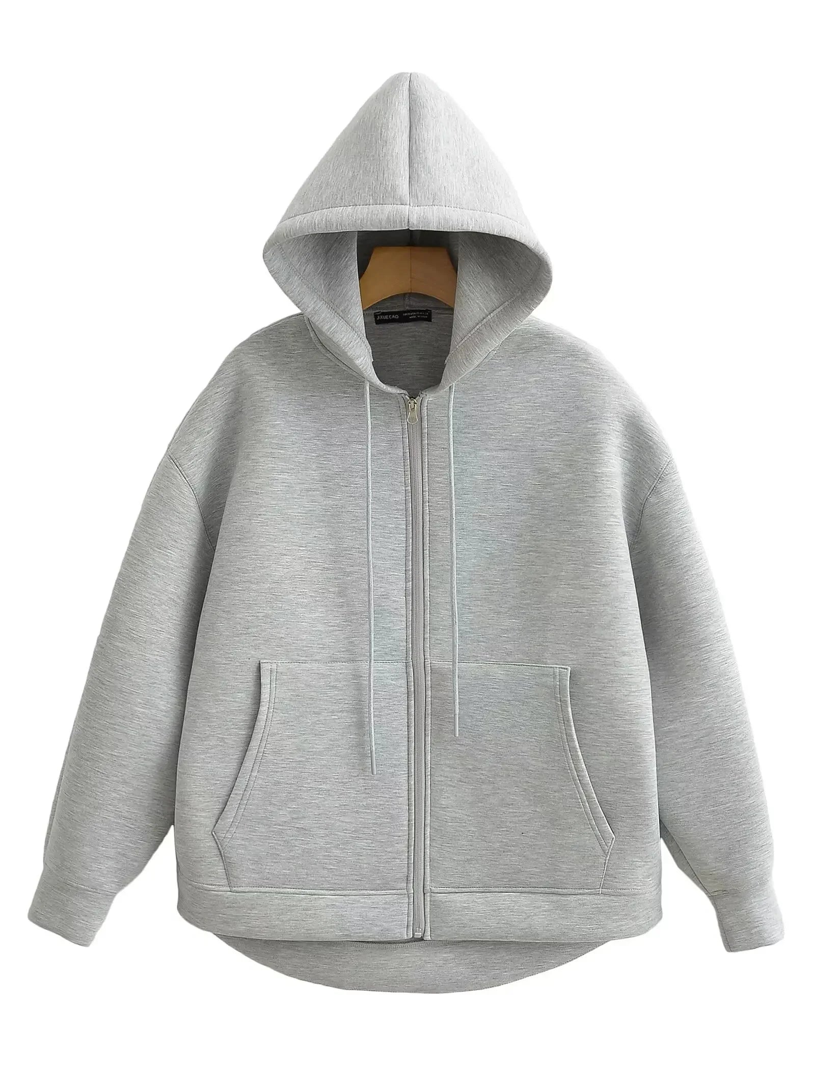 Oversized Zip Hoodie