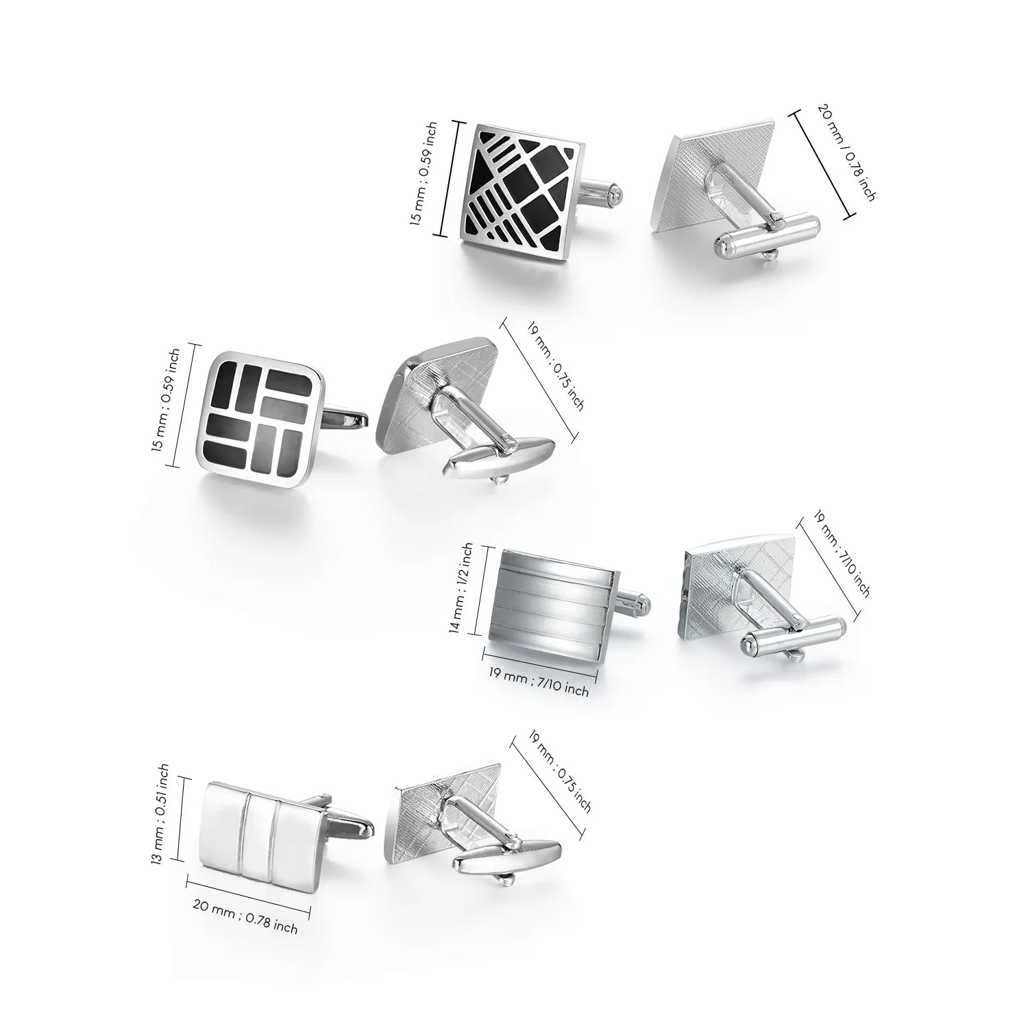 Cufflink Set (4 Pairs)
