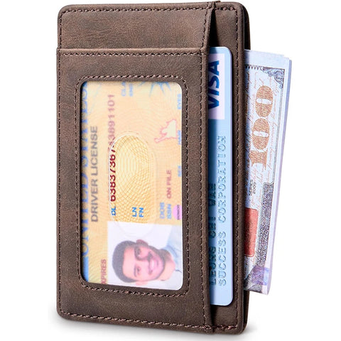 Slim Leather Card Holder