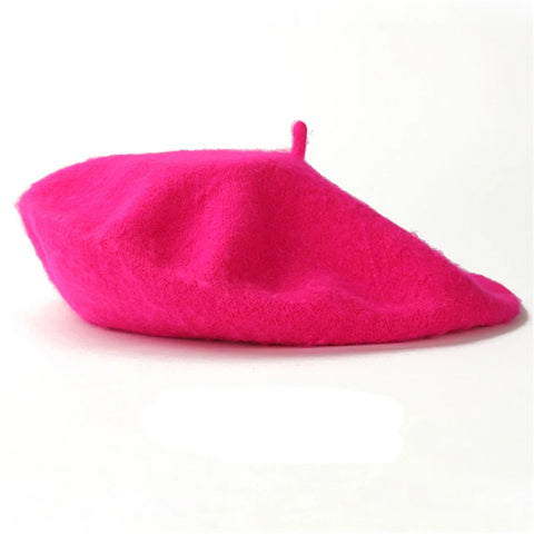 Wool-Blend French Beret