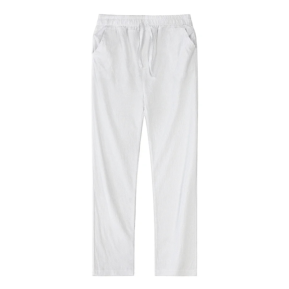 Cotton Linen Casual Pants