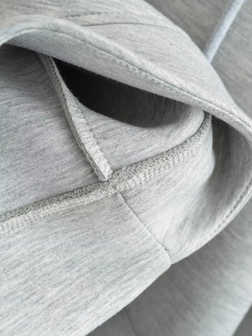 Oversized Zip Hoodie