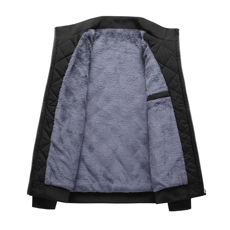 Quilted Bomber Jacket