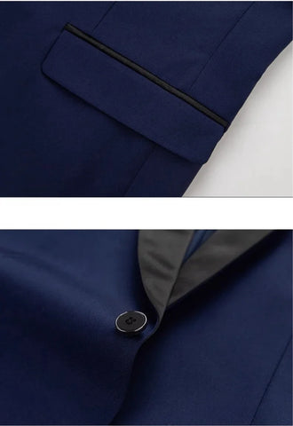 Velvet Shawl-Collar Blazer