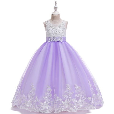 White Lace First Communion Dress