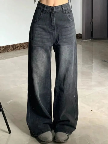 High-Rise Wide-Leg Jeans