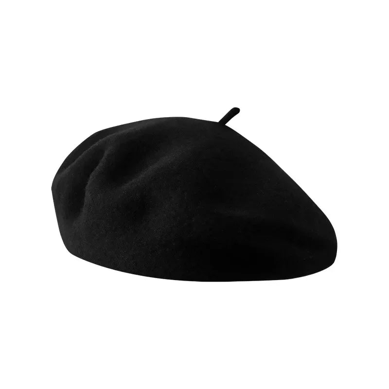 Wool-Blend French Beret