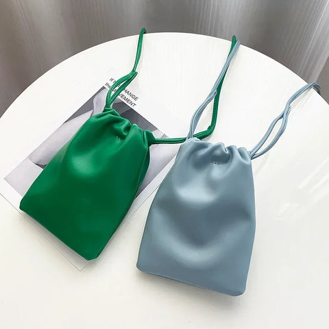 Mini Bucket Crossbody Bag