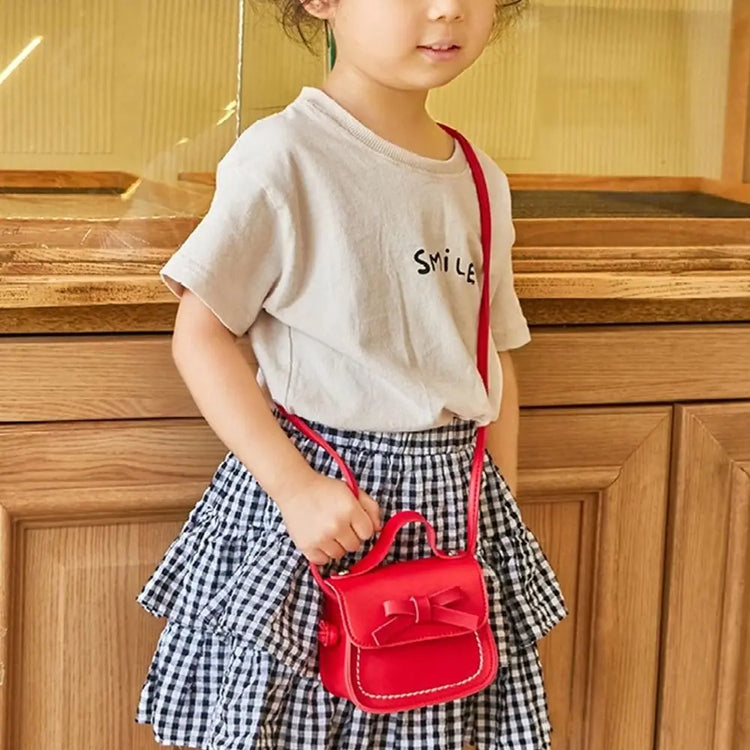 Girls' Bow Mini Crossbody Bag