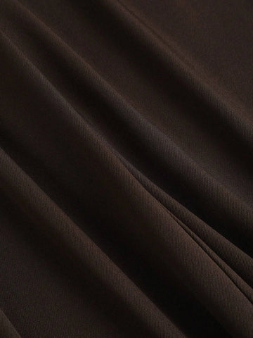 Pleated Wide-Leg Trousers
