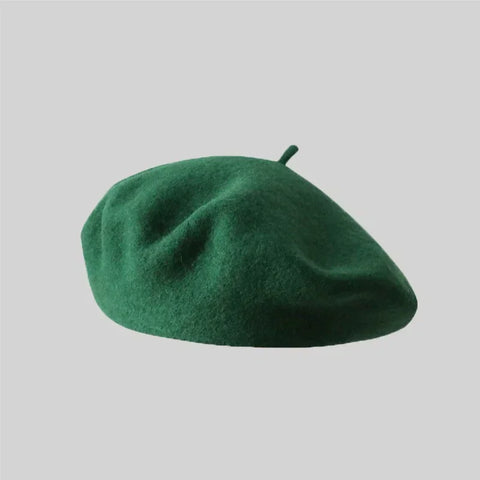 Wool-Blend French Beret