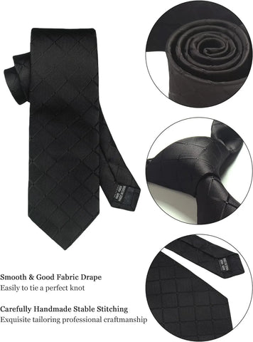 Tie, Clip & Pocket Square Set