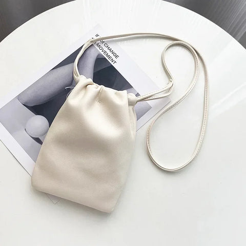 Mini Bucket Crossbody Bag