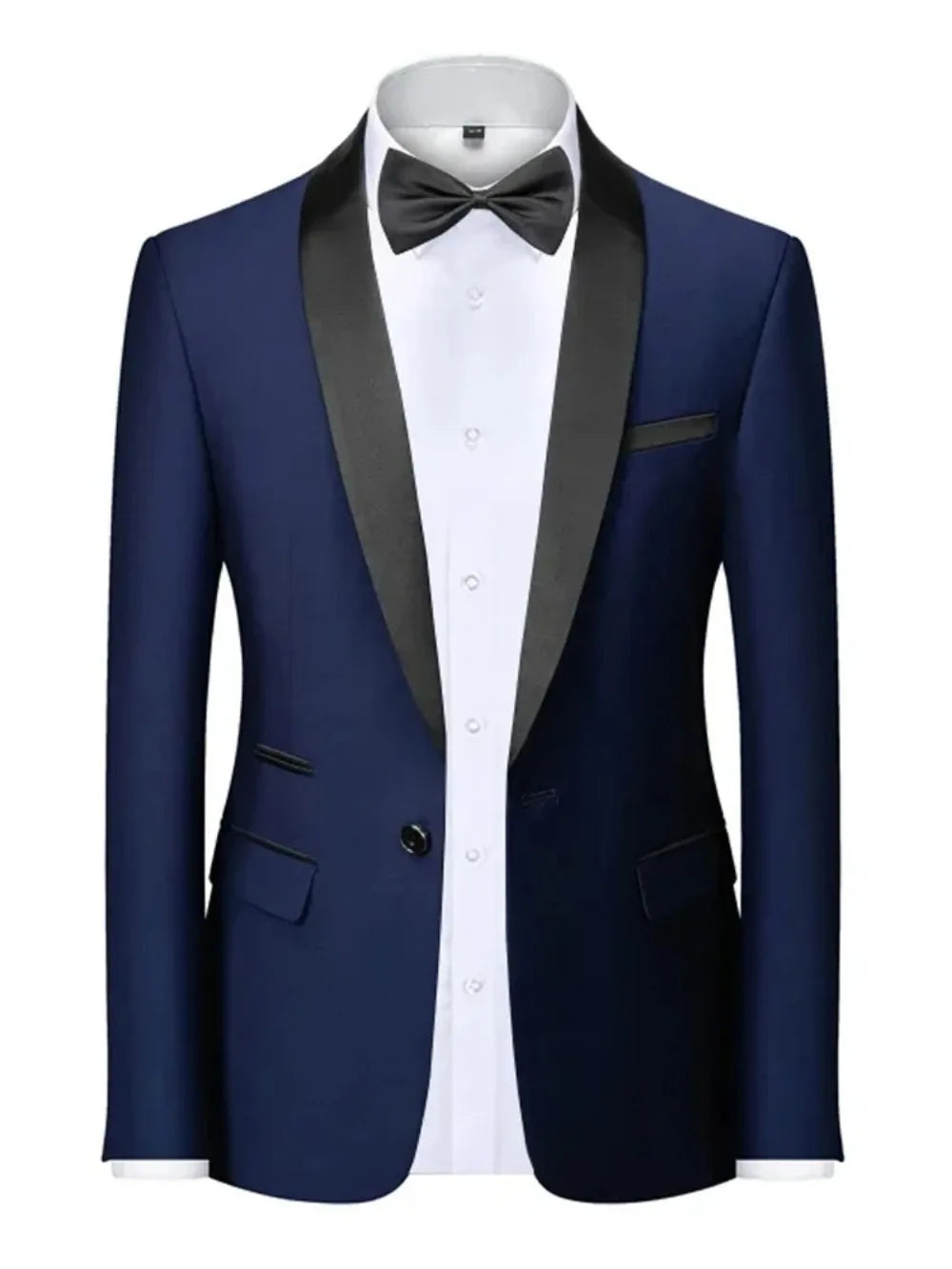Velvet Shawl-Collar Blazer