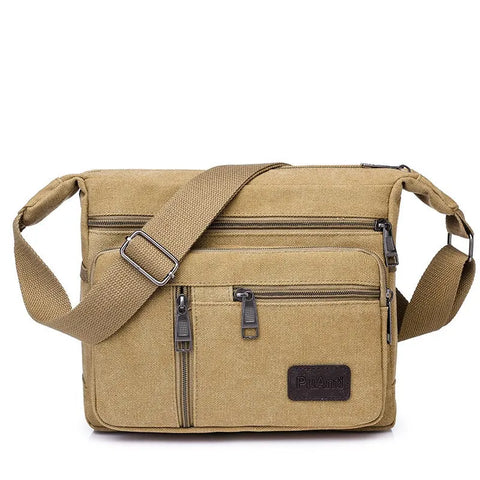 Canvas Messenger Bag